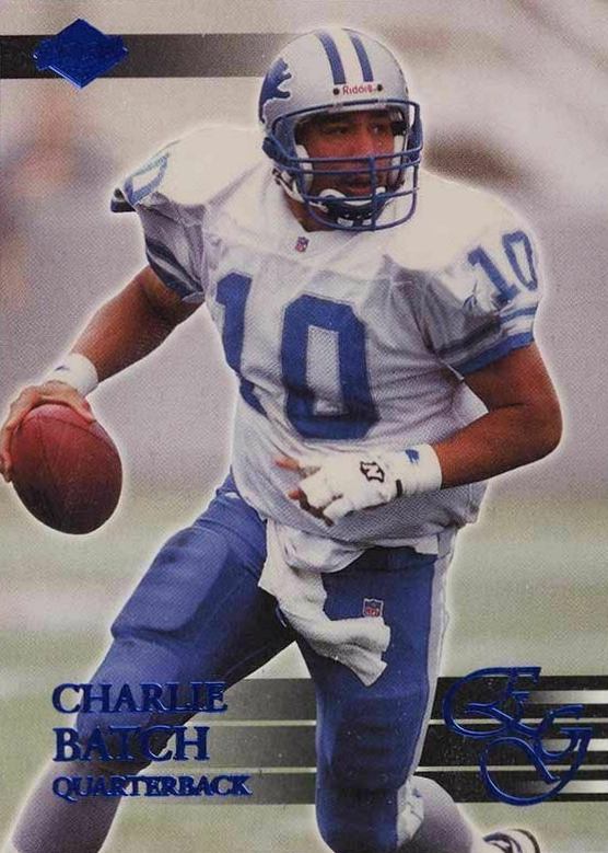 2000 Collector's Edge Graded Charlie Batch #125 Football Card