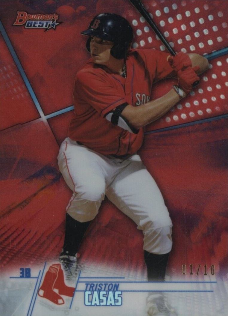 2018 Bowman's Best Top Prospects Triston Casas #TP-29 Baseball Card