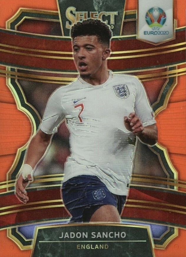 2020 Panini Select UEFA Euro Jadon Sancho #80 Soccer Card