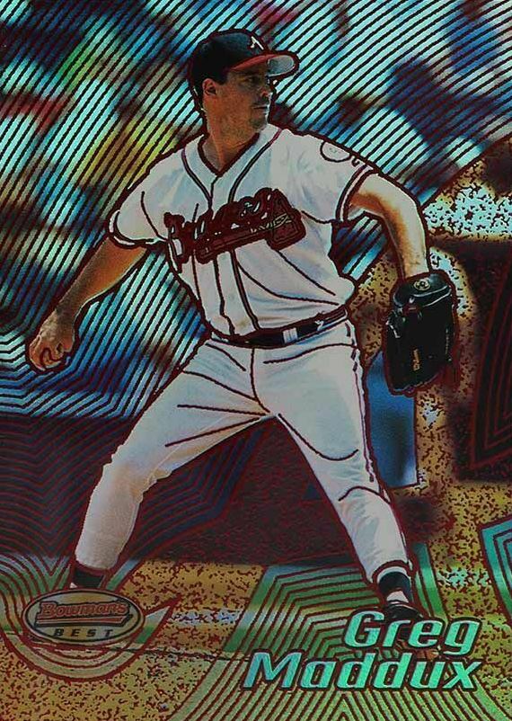 2002 Bowman's Best  Greg Maddux #60 Baseball Card