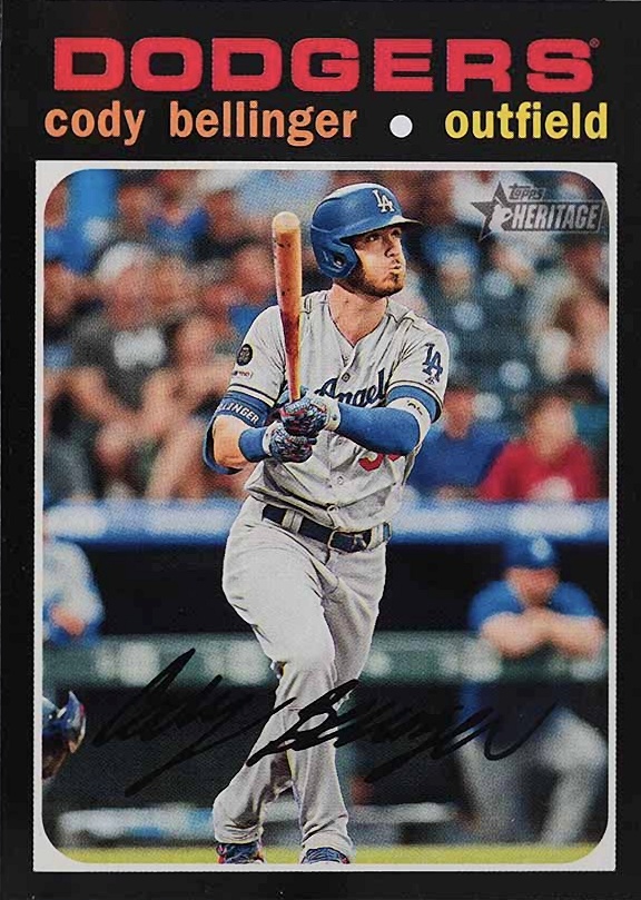 2020 Topps Heritage Cody Bellinger #257 Baseball Card