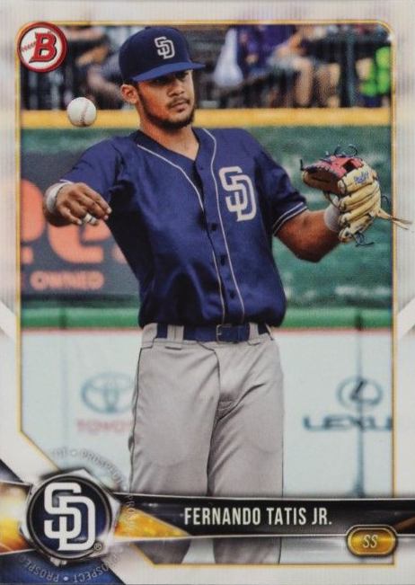 2018 Bowman Paper Prospects Fernando Tatis Jr. #BP114 Baseball Card