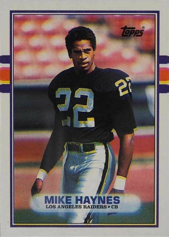 1989 Topps Mike Haynes #268 Football Card