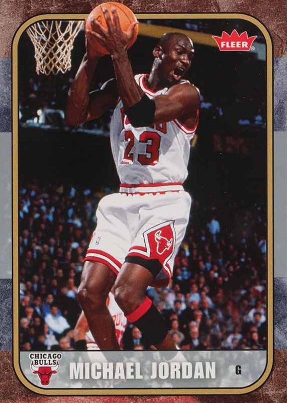 2007 Fleer Jordan Box Set Michael Jordan #30 Basketball Card