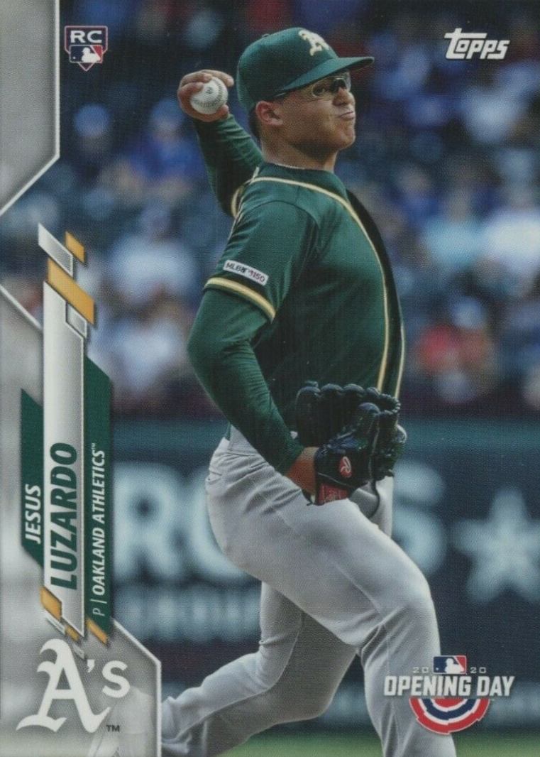 2020 Topps Opening Day Jesus Luzardo #105 Baseball Card