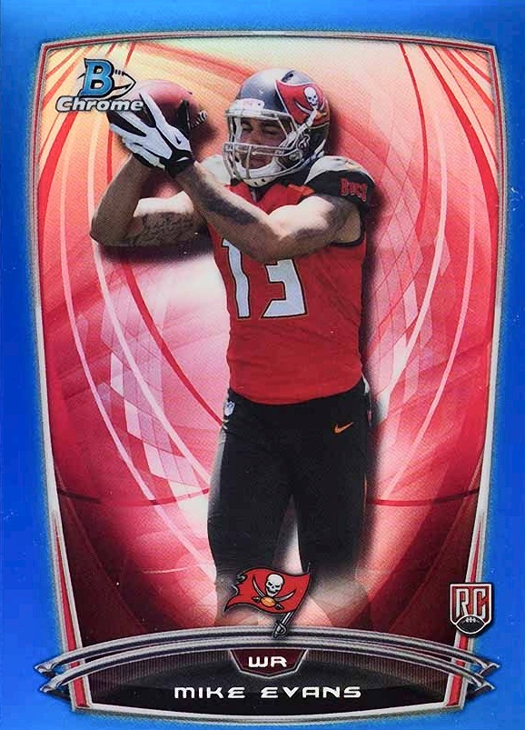 2014 Bowman Chrome  Mike Evans #170 Football Card