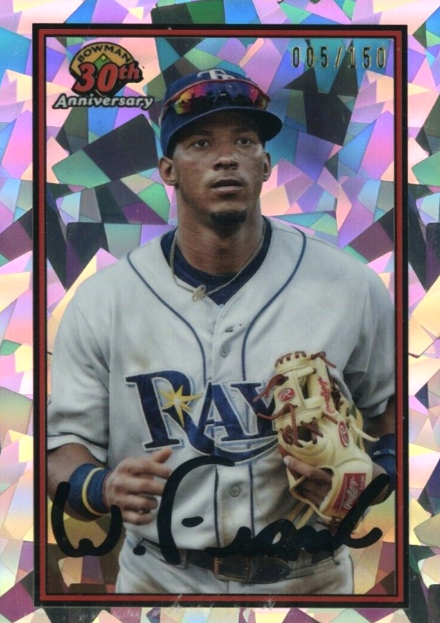 2019 Bowman 30th Anniversary Chrome Wander Franco #WF Baseball Card