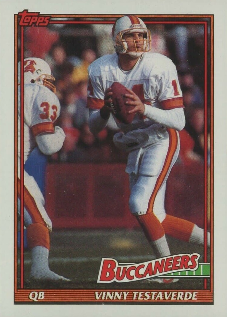 1991 Topps Vinny Testaverde #491 Football Card