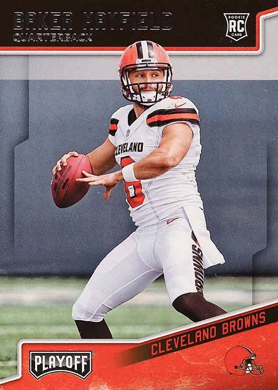 2018 Panini Playoff Baker Mayfield #202 Football Card