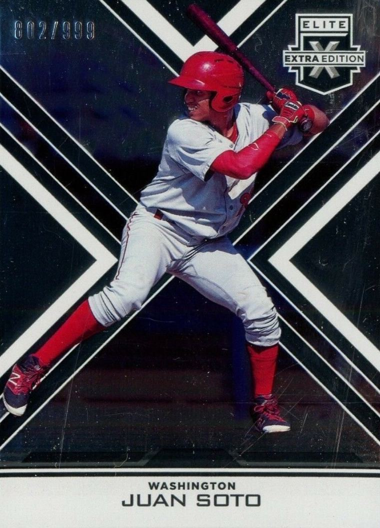 2016 Panini Elite Extra Edition Juan Soto #165 Baseball Card