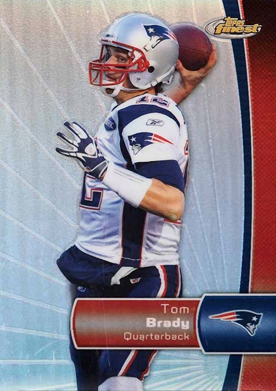 2012 Finest Tom Brady #50 Football Card