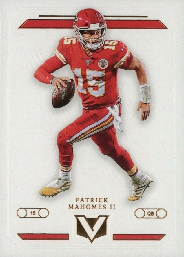 2019 Panini Chronicles Vertex Patrick Mahomes II #V21 Football Card