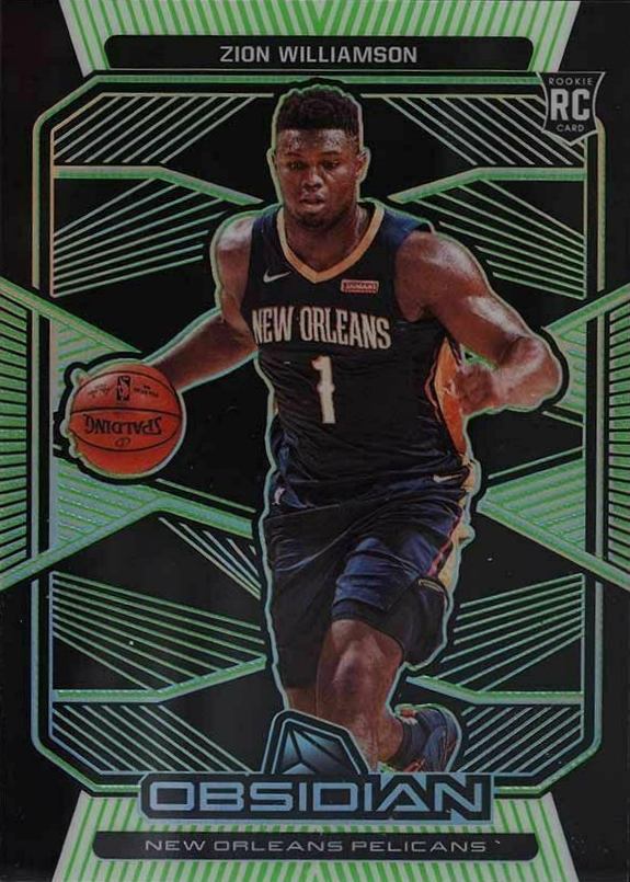 2019 Panini Obsidian Zion Williamson #157 Basketball Card