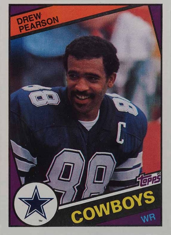 1984 Topps Drew Pearson #243 Football Card