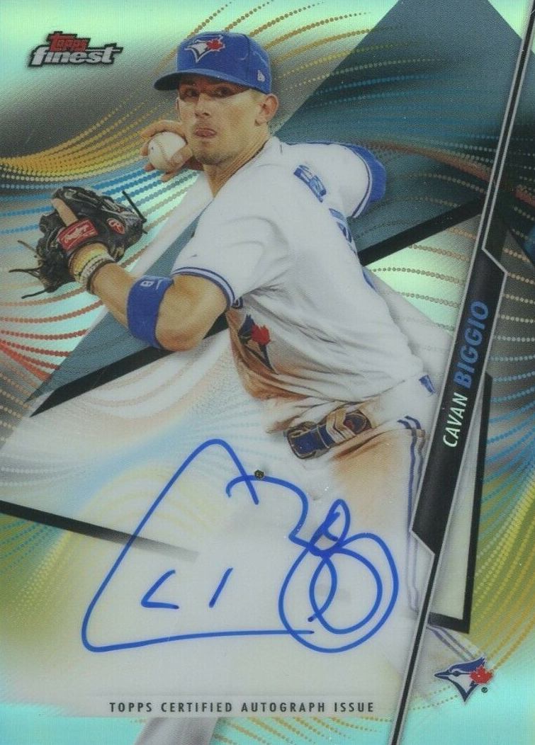 2020 Finest Autographs Cavan Biggio #FACB Baseball Card