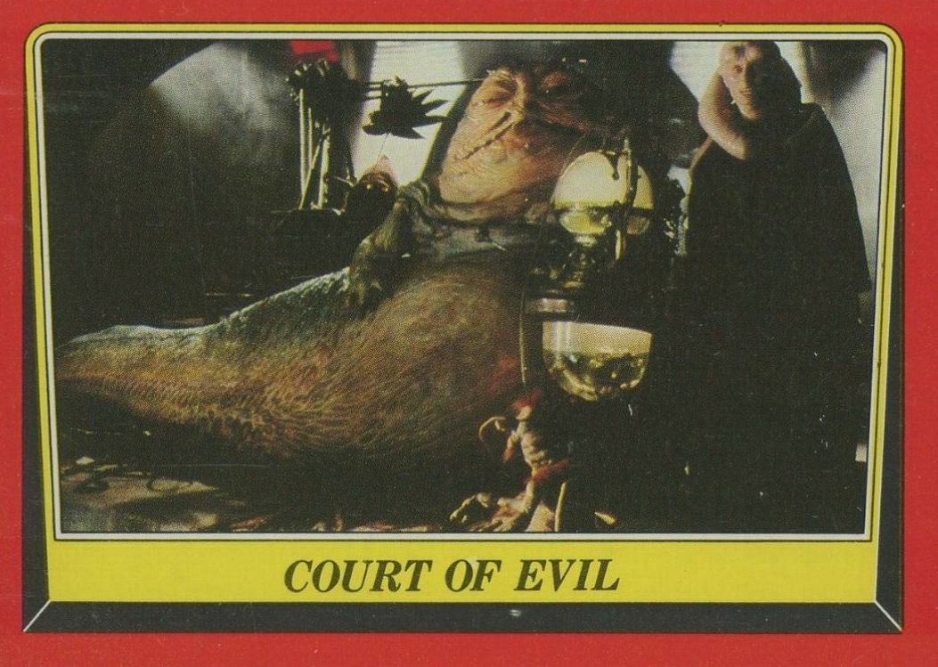 1983 Star Wars Return of the Jedi Court Of Evil #13 Non-Sports Card