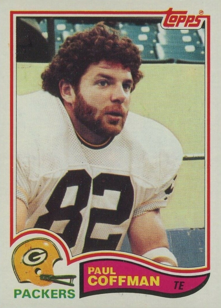 1982 Topps Paul Coffman #355 Football Card