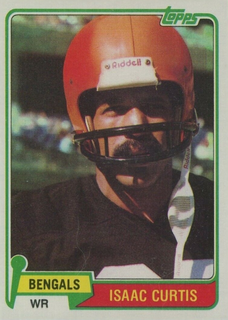 1981 Topps Isaac Curtis #305 Football Card