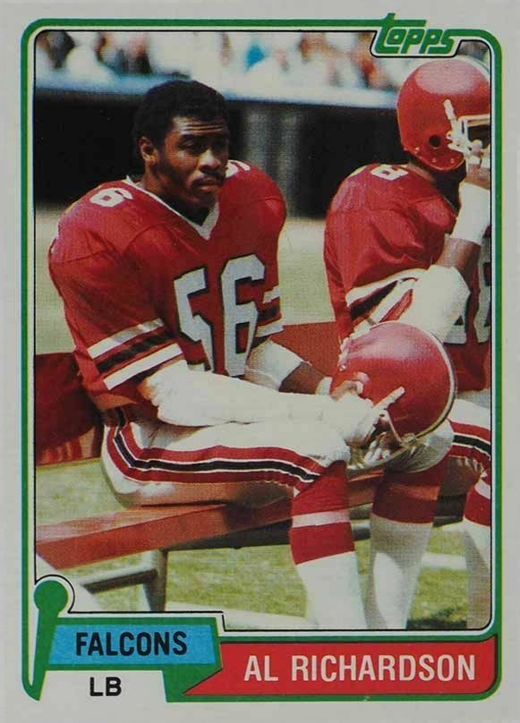 1981 Topps Al Richardson #292 Football Card