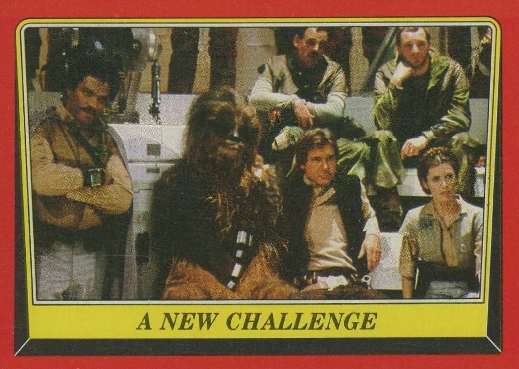 1983 Star Wars Return of the Jedi A New Challenge #61 Non-Sports Card