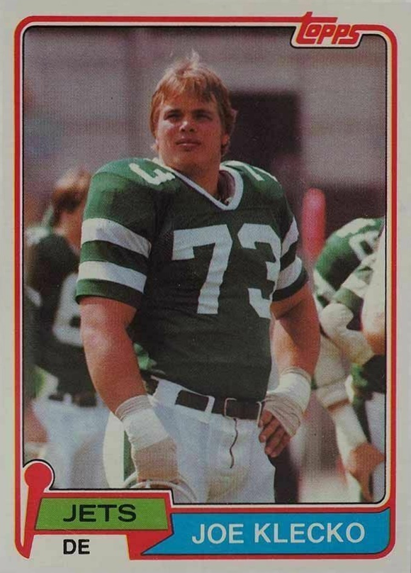 1981 Topps Joe Klecko #47 Football Card