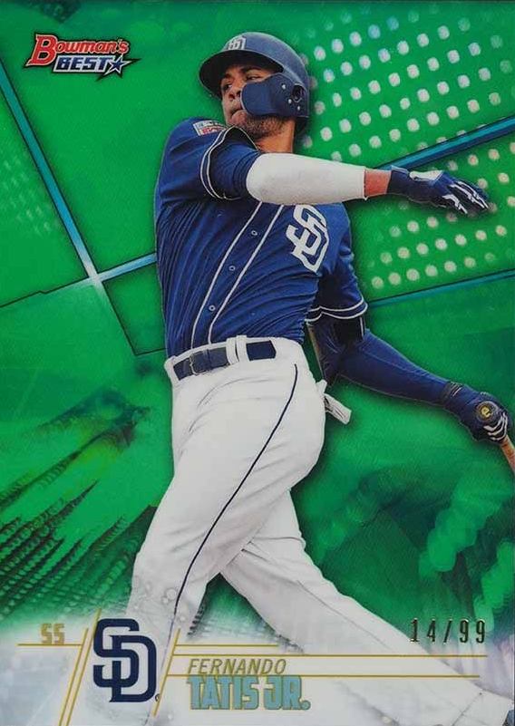 2018 Bowman's Best Top Prospects Fernando Tatis Jr. #TP-24 Baseball Card