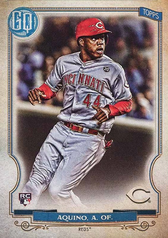 2020 Topps Gypsy Queen Aristides Aquino #35 Baseball Card