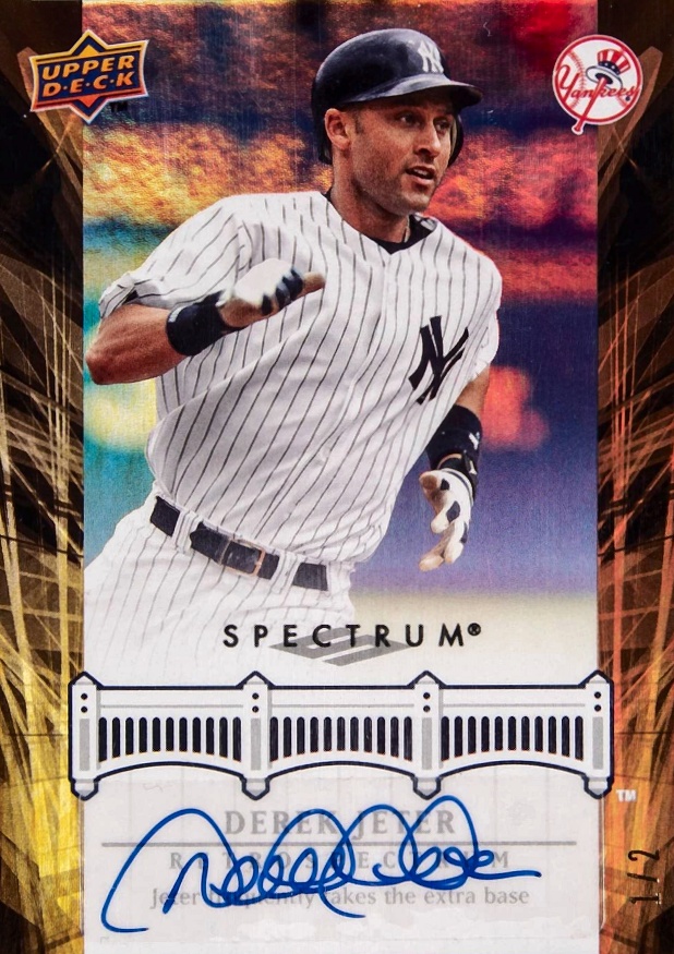 2008 Upper Deck Spectrum Jeter Retrospectrum Derek Jeter #DJ63 Baseball Card