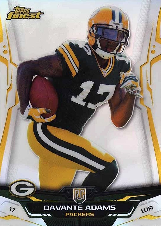 2014 Finest Davante Adams #130 Football Card