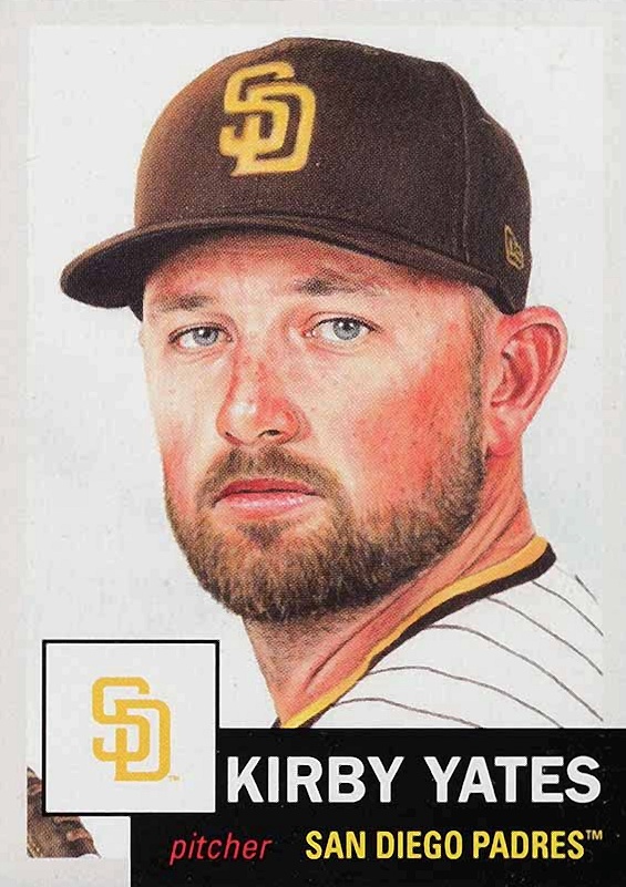 2020 Topps Living Kirby Yates #292 Baseball Card