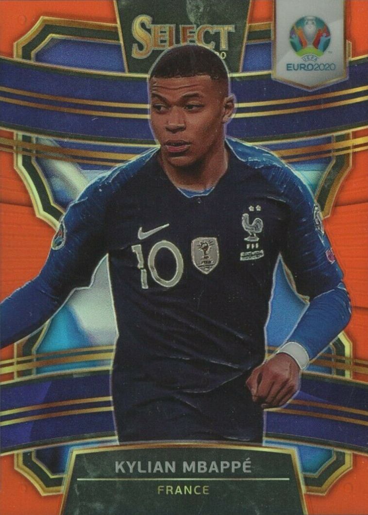 2020 Panini Select UEFA Euro Kylian Mbappe #51 Soccer Card