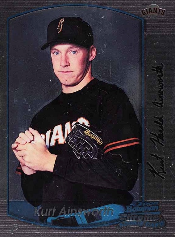 2000 Bowman Chrome Kurt Ainsworth #331 Baseball Card