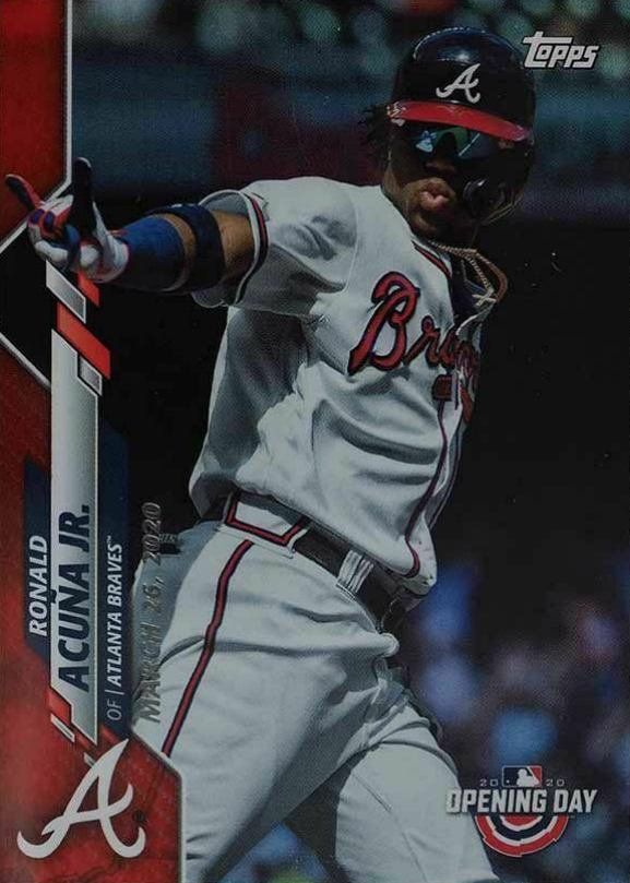 2020 Topps Opening Day Ronald Acuna Jr. #67 Baseball Card