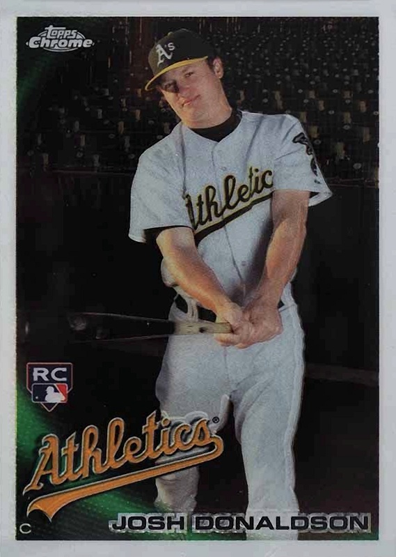 2010 Topps Chrome Josh Donaldson #191 Baseball Card