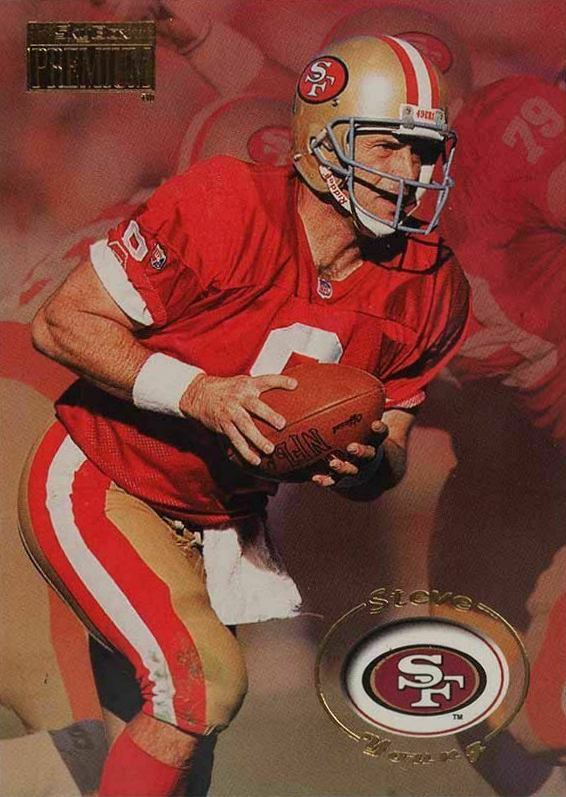 1996 Skybox Premium  Steve Young #162 Football Card