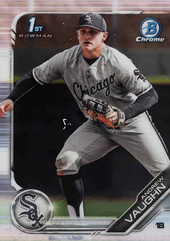 2019 Bowman Draft Andrew Vaughn #BDC100 Baseball Card