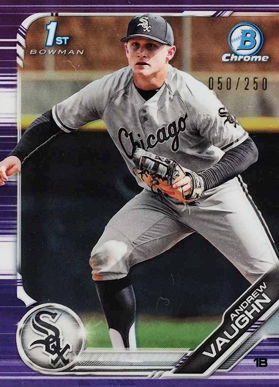 2019 Bowman Draft Andrew Vaughn #BDC100 Baseball Card