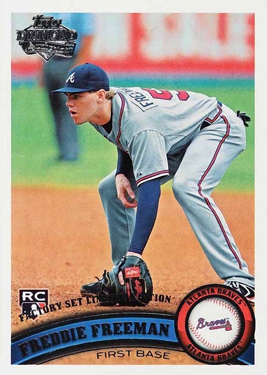 2011 Topps Freddie Freeman #145 Baseball Card