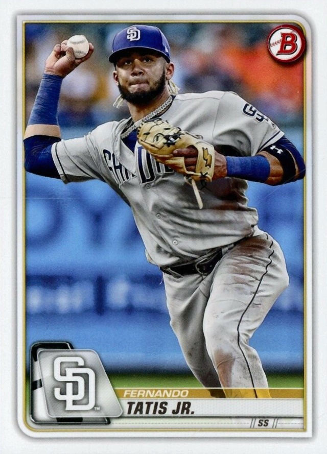 2020 Bowman Fernando Tatis Jr. #47 Baseball Card