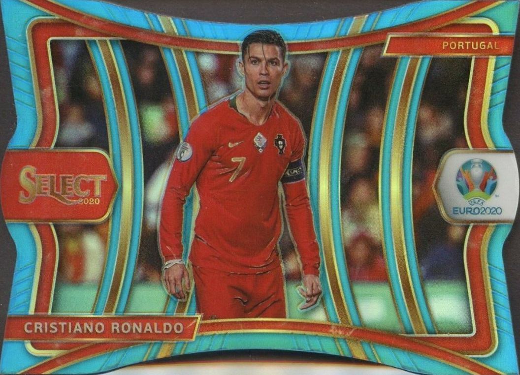 2020 Panini Select UEFA Euro Cristiano Ronaldo #136 Soccer Card