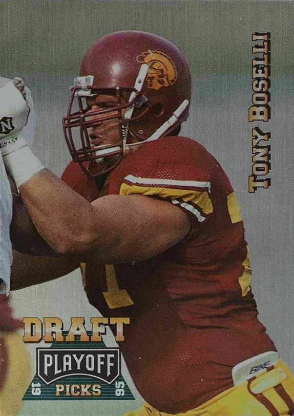 1995 Playoff Prime  Tony Boselli #186 Football Card