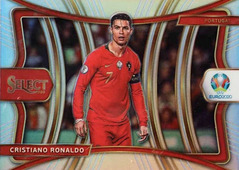 2020 Panini Select UEFA Euro Cristiano Ronaldo #136 Soccer Card