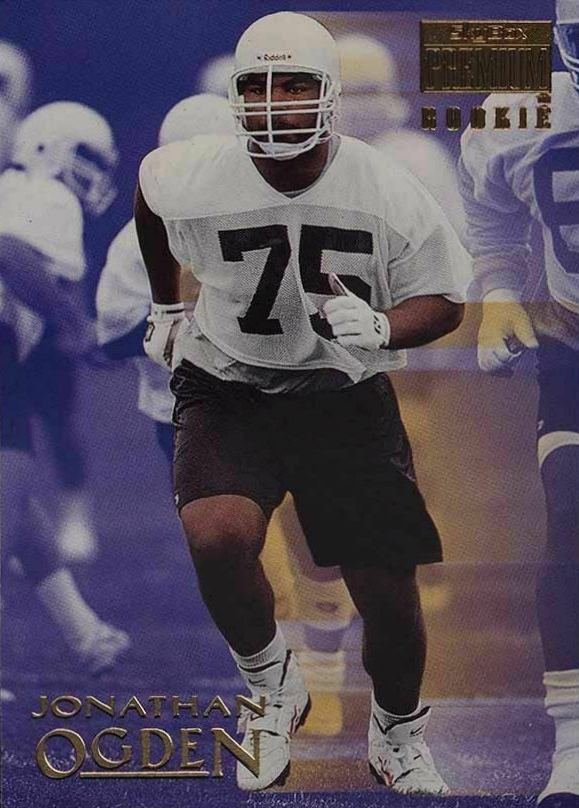 1996 Skybox Premium  Jonathan Ogden #218 Football Card