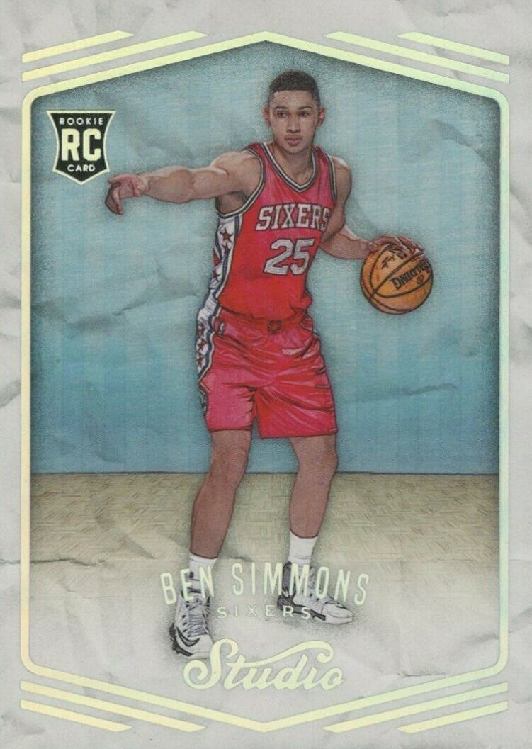 2016 Panini Studio Ben Simmons #284 Basketball Card