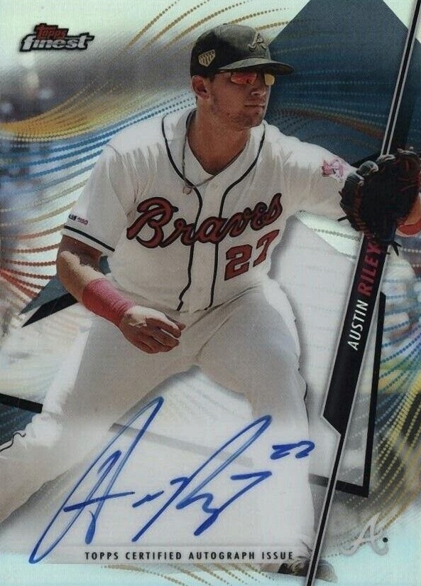 2020 Finest Autographs Austin Riley #FAAR Baseball Card