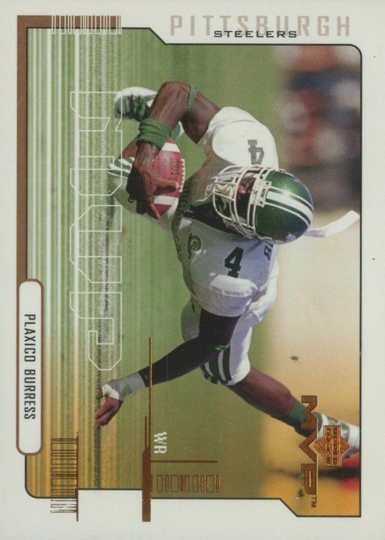 2000 Upper Deck MVP Plaxico Burress #193 Football Card