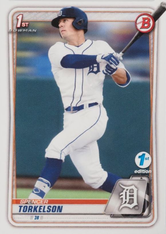 2020 Bowman Draft 1st Edition Spencer Torkelson #BD121 Baseball Card