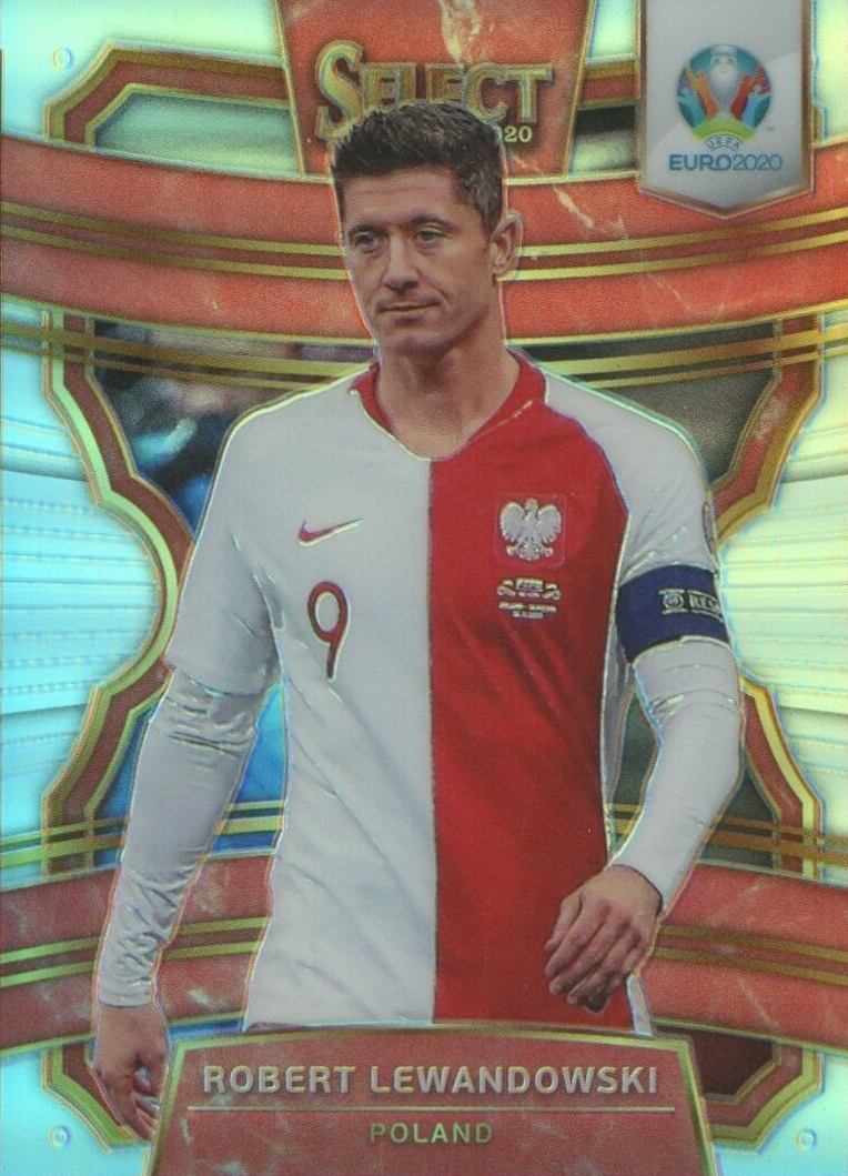 2020 Panini Select UEFA Euro Robert Lewandowski #23 Soccer Card