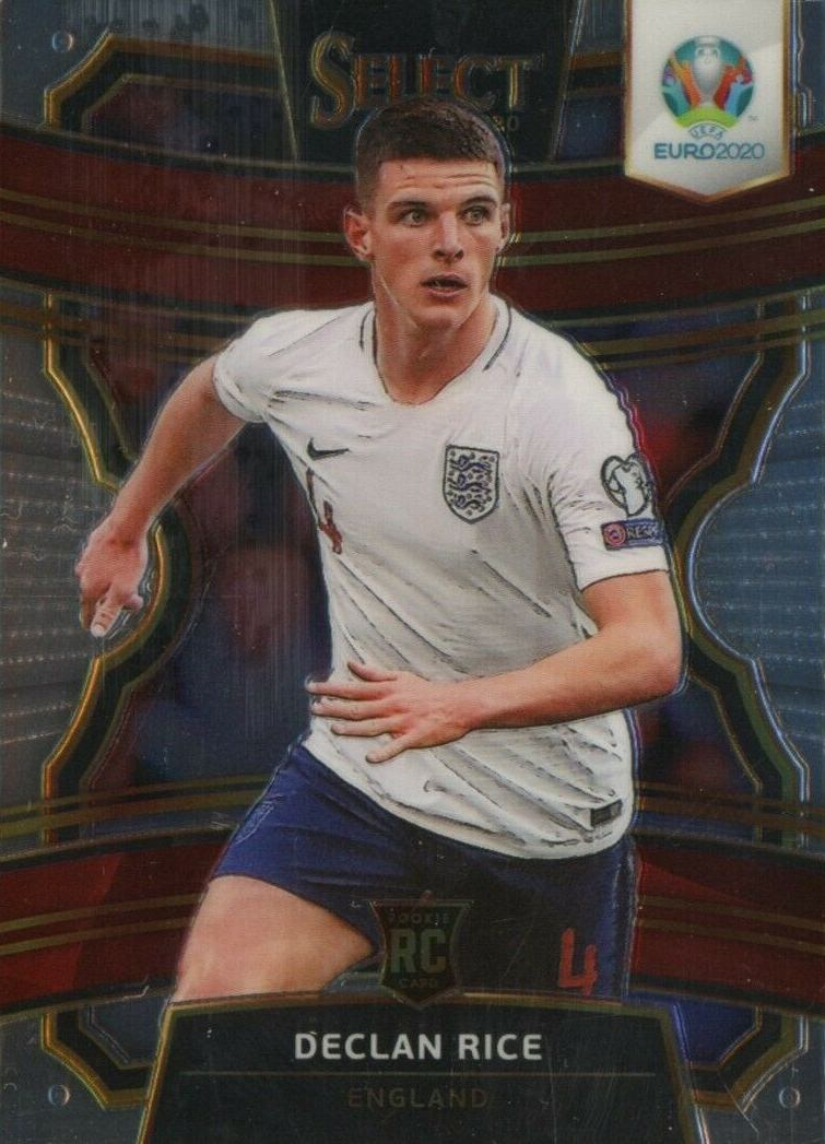 2020 Panini Select UEFA Euro Declan Rice #81 Soccer Card