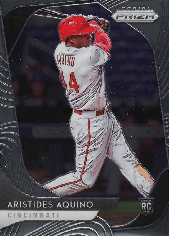 2020 Panini Prizm Aristides Aquino #140 Baseball Card